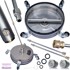 ROSFIX Set T-Racer četke za čišćenje pločnika, 14", 275 bar